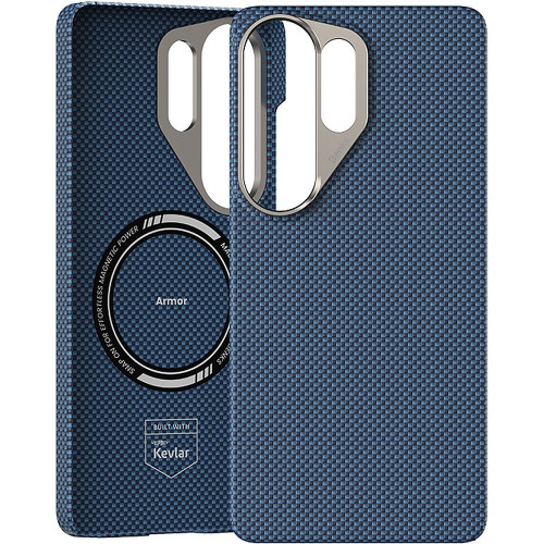 Benks Etui Magnetic Armor Tint Kevlar 1000D (C.K.FL.SA.BE.B050) do Samsung Galaxy S26 Ultra niebieski