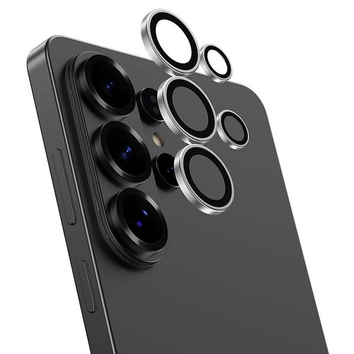 Benks Hartowane szkło Glass Warrior Lens Protector na aparat do Samsung Galaxy S26 Ultra (obiektyw 5 sztuk) srebrne