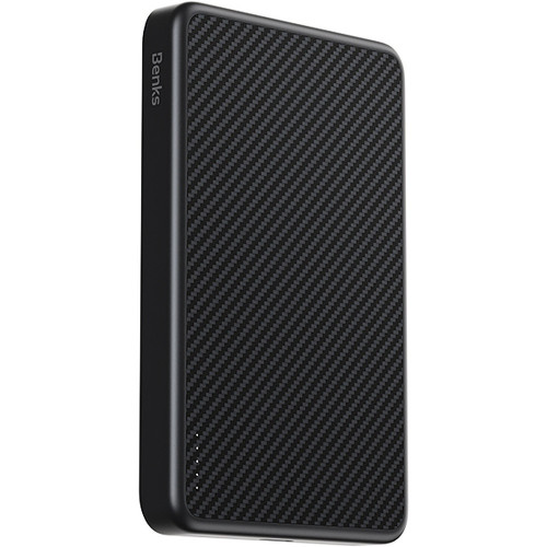 Benks Power Bank 10000mAh MP17 Aramid Fiber 600D - Type C - magnetic with wireless charging