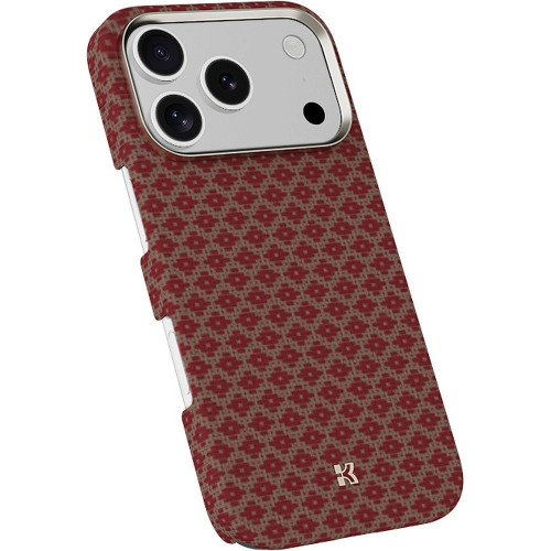 Benks Etui Magnetic Armor Air Armor Grid Kevlar Metal Frame 600D (C.K.FL.AP.GD.H070) do Iphone 17 Pro Max pomarańczowe