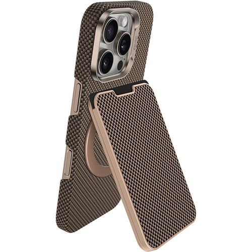 Benks Wallet Stand Magnetic ArmorGo Kevlar Gold