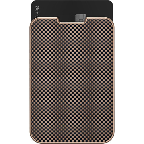 Benks Wallet Stand Magnetic ArmorGo Kevlar Gold