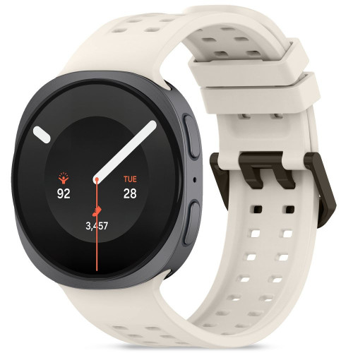 Tech-protect Silicone Air Samsung Galaxy Watch 8 / 9 / Classic (40 / 44 / 46 Mm) Starlight