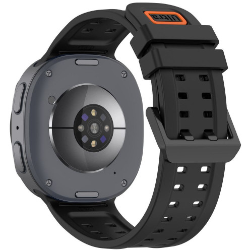Tech-protect Silicone Air Samsung Galaxy Watch 8 / 9 / Classic (40 / 44 / 46 Mm) Black