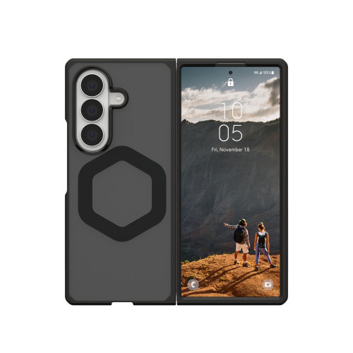 UAG Mouve - pouzdro s vestavěným magnetickým modulem pro Samsung Galaxy Z Fold 8 Ultra (ash)