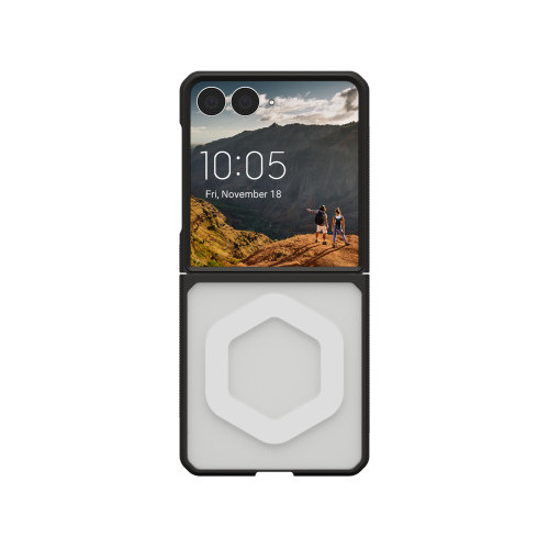 UAG Mouve - pouzdro s vestavěným magnetickým modulem pro Samsung Galaxy Z Flip 8 (ice)