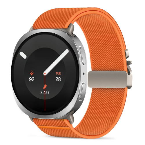 Tech-protect Nylon Clasp Samsung Galaxy Watch 8 / 9 / Classic (40 / 44 / 46 Mm) Orange