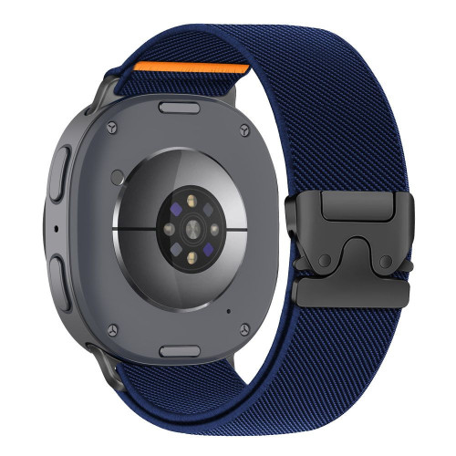 Tech-protect Nylon Clasp Samsung Galaxy Watch 8 / 9 / Classic (40 / 44 / 46 Mm) Navy Blue