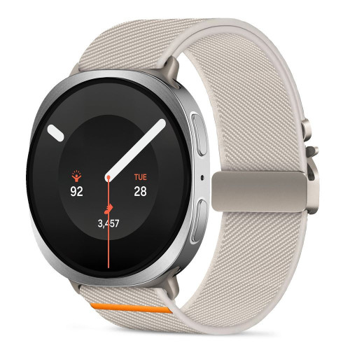 Tech-protect Nylon Clasp Samsung Galaxy Watch 8 / 9 / Classic (40 / 44 / 46 Mm) Starlight