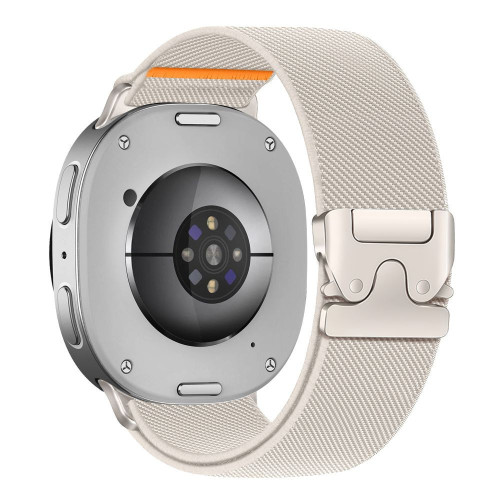 Tech-protect Nylon Clasp Samsung Galaxy Watch 8 / 9 / Classic (40 / 44 / 46 Mm) Starlight