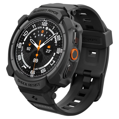 Spigen Rugged Armor Pro Samsung Galaxy Watch Ultra 2 2026 (47 Mm) Matte Black