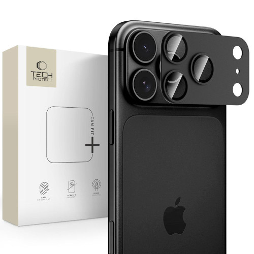 OsŁona Aparatu Tech-protect Camfull Fit+ Iphone 18 Pro Black