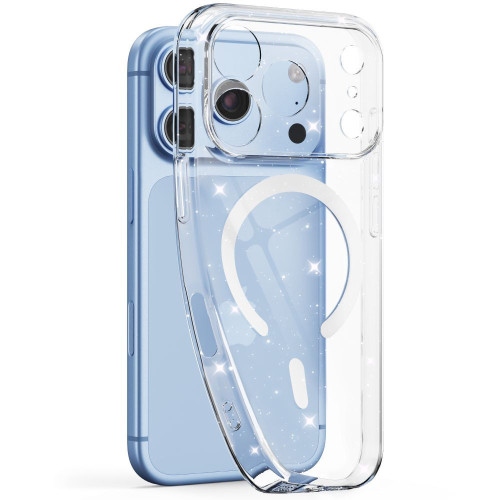 Etui Tech-Protect Flexair MagSafe do Apple iPhone 17 Pro / 18 Pro Glitter