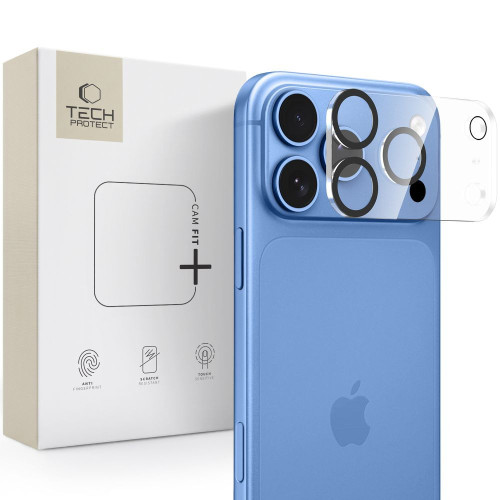 Osłona aparatu Tech-Protect Cam Fit+ do Apple iPhone 18 Pro Max Clear