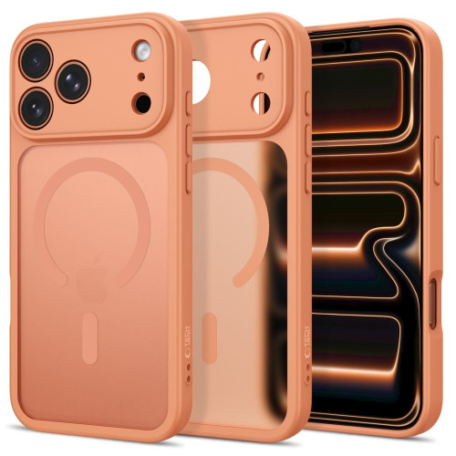 Etui Tech-Protect BasicMag MagSafe do Apple iPhone 17 Pro / 18 Pro Matte Cosmic Orange