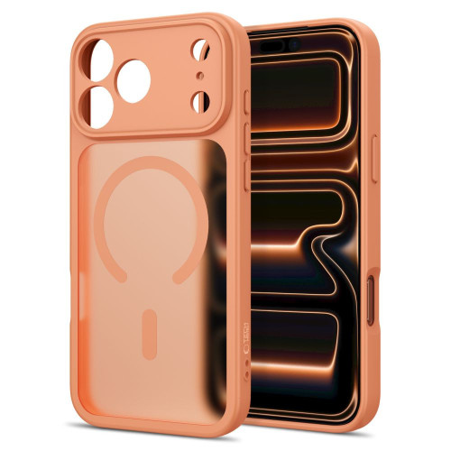 Etui Tech-Protect BasicMag MagSafe do Apple iPhone 17 Pro / 18 Pro Matte Cosmic Orange
