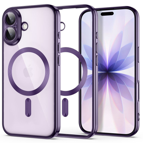 Etui Tech-Protect MagFlex MagSafe do Apple iPhone 17 Shiny Lavender