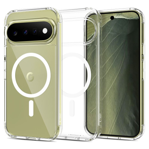 Etui Tech-Protect Flexair Hybrid MagSafe do Google Pixel 9 / 9 Pro / 10 / 10 Pro / 11 / 11 Pro Clear