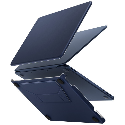 Etui UNIQ Lyden Versa do Apple MacBook Neo granatowy