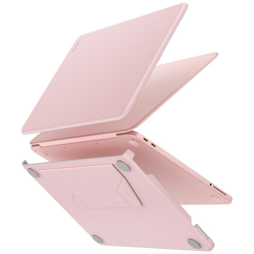 Etui UNIQ Lyden Versa do Apple MacBook Neo różowy