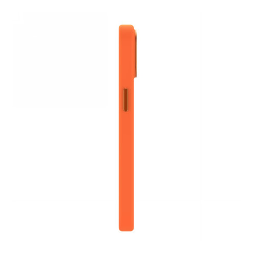 Decoded - silicone protective case for iPhone 15 Plus compatible with MagSafe (apricot)