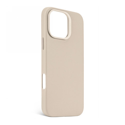 Decoded Leather Backcover - skórzana obudowa ochronna do iPhone 16 Pro Max kompatybilna z MagSafe (clay)