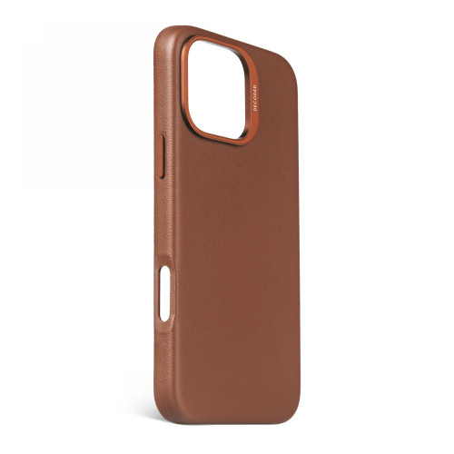 Decoded Leather Backcover - skórzana obudowa ochronna do iPhone 16 Pro Max kompatybilna z MagSafe (tan)