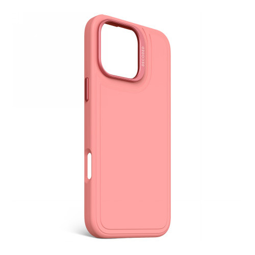 Decoded AntiMicrobial Silicone Stacks Backcover - silikonowa obudowa ochronna do iPhone 16 Pro Max kompatybilna z MagSafe (bubble gum)