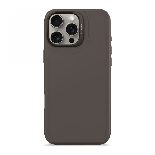 Decoded AntiMicrobial Silicone Stacks Backcover - silikonowa obudowa ochronna do iPhone 16 Pro Max kompatybilna z MagSafe (phantom) [eol]