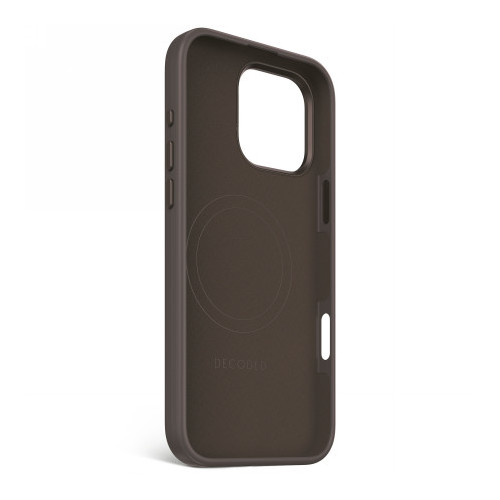Decoded AntiMicrobial Silicone Stacks Backcover - silikonowa obudowa ochronna do iPhone 16 Pro Max kompatybilna z MagSafe (phantom) [eol]