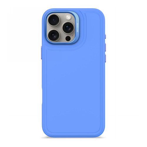 Decoded AntiMicrobial Silicone Stacks Backcover - silikonowa obudowa ochronna do iPhone 16 Pro Max kompatybilna z MagSafe (super sonic)