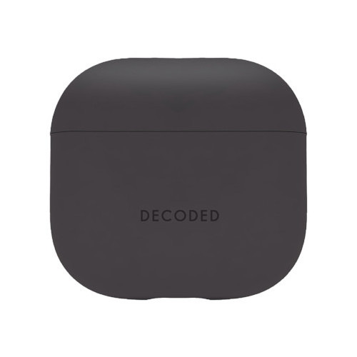Decoded Silicone Aircase - silikonowa obudowa ochronna do AirPods 4 (charcoal)