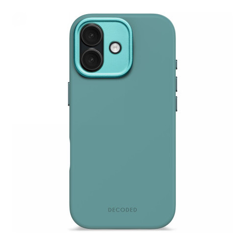 Decoded AntiMicrobial Silicone Backcover - silikonowa obudowa ochronna do iPhone 17 kompatybilna z MagSafe (retro blue)