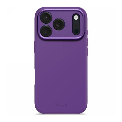 Decoded AntiMicrobial Silicone Backcover - silikonowa obudowa ochronna do iPhone 17 Pro kompatybilna z MagSafe (future dusk)