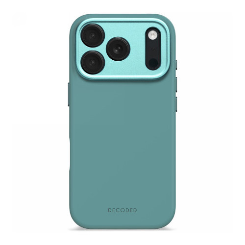Decoded AntiMicrobial Silicone Backcover - silikonowa obudowa ochronna do iPhone 17 Pro kompatybilna z MagSafe (retro blue)