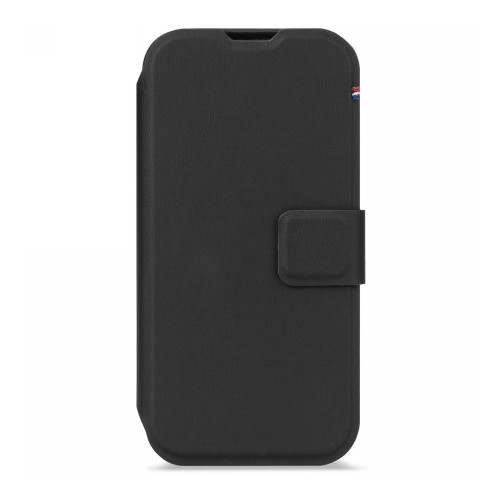 Decoded Textured Silicone Detachable Wallet - obudowa ochronna do iPhone 17 Pro kompatybilna z MagSafe (phantom black)