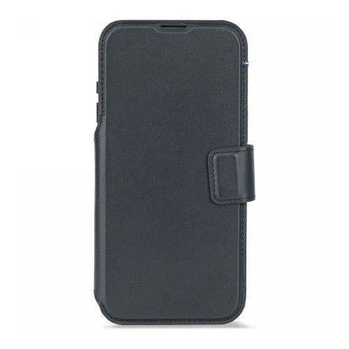 Decoded Leather Detachable Wallet - bőrtok az iPhone 17 Pro-hoz, MagSafe kompatibilis (navy shadow)
