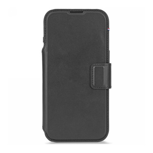 Decoded Leather Detachable Wallet - skórzana obudowa ochronna do iPhone 17 Air kompatybilna z MagSafe (black)