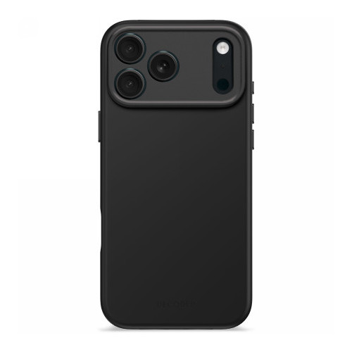 Decoded AntiMicrobial Silicone Backcover - silikonowa obudowa ochronna do iPhone 17 Pro Max kompatybilna z MagSafe (phantom black)
