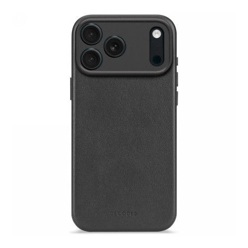 Decoded Leather Backcover - skórzana obudowa ochronna do iPhone 17 Pro Max kompatybilna z MagSafe (black)