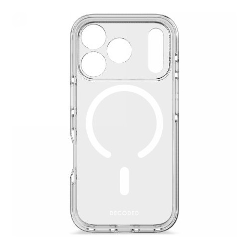 Decoded DropTec Transparent Backcover - obudowa ochronna do iPhone 17 Pro Max kompatybilna z MagSafe (transparant)
