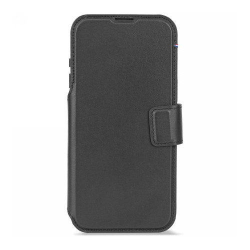 Decoded Leather Detachable Wallet - skórzana obudowa ochronna do iPhone 17 Pro Max kompatybilna z MagSafe (black)
