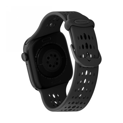 Decoded Silicone Ares O Band - silikonowy pasek do Apple Watch 38/40/41/42 mm (black)