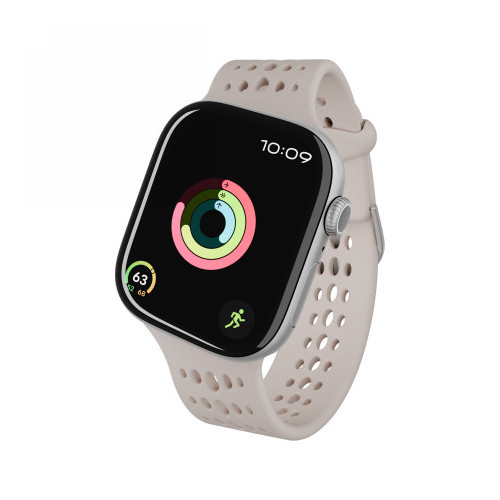 Decoded Silicone Ares O Band - silikonowy pasek do Apple Watch 38/40/41/42 mm (clay)