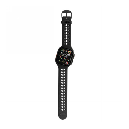 Decoded Silicone Ares O Band - silikonowy pasek do Apple Watch 44/45/46/49mm/ Ultra 1&2 (black)