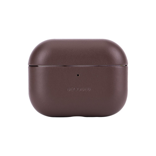 Decoded Leather Case - skórzane etui ochronne do AirPods Pro 3 (chocolate)