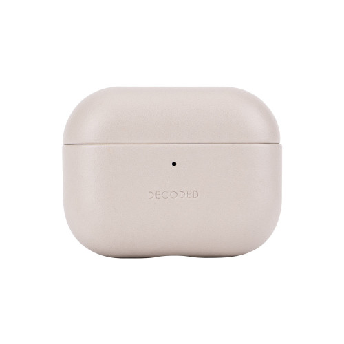 Decoded Leather Case - skórzane etui ochronne do AirPods Pro 3 (clay)