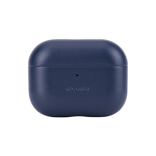 Decoded Leather Case - skórzane etui ochronne do AirPods Pro 3 (navy)