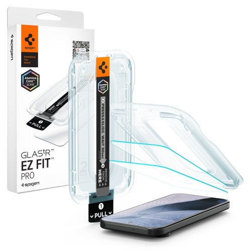 Tvrzené sklo Spigen Glas.tR EZ Fit Pro 2-pack Google Pixel 11 / 11 Pro Clear