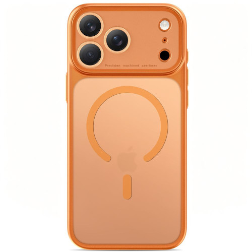 Tech-protect Magprime Magsafe Cc Iphone 17 Pro Max / 18 Pro Max Matte Cosmic Orange